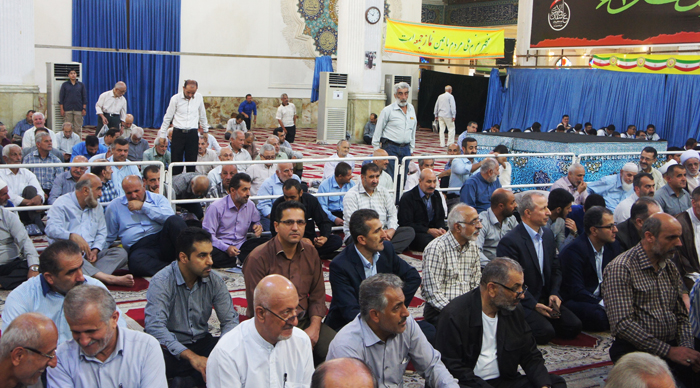 سخنرانی پیش از خطبه های نماز جمعه مدیر کل آموزش فنی و حرفه ای گیلان در مصلی امام خمینی (ره) رشت